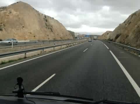 Andalusien kostenfreie Autobahn Autovia