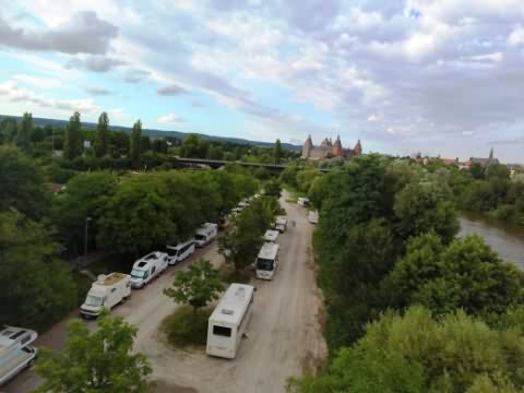 Aschaffenburg Stellplatz Willigisbrücke