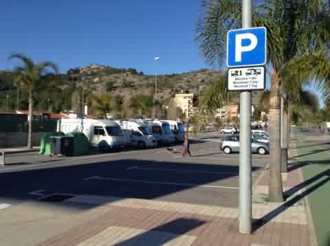 Benicasim Stellplatz